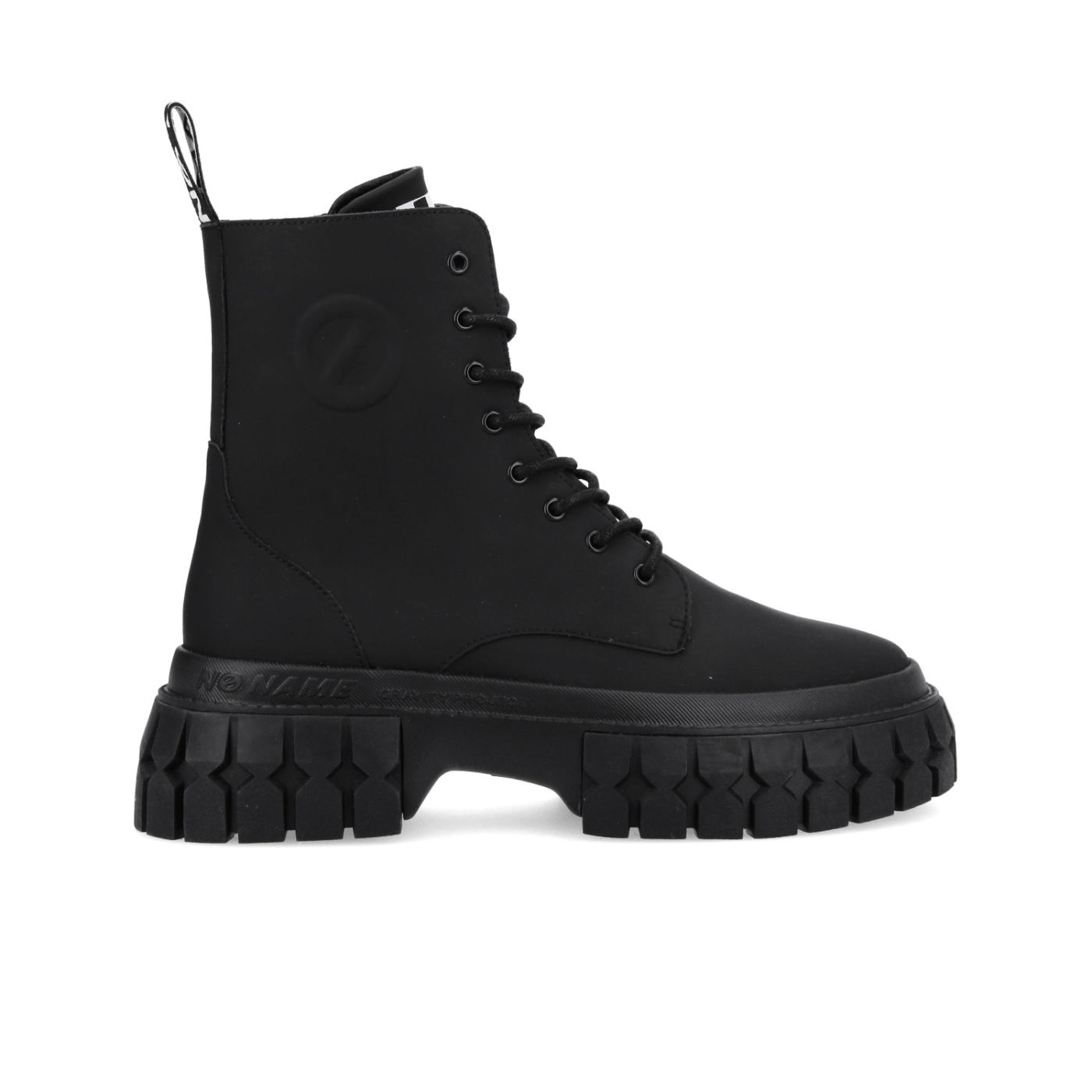 GRAVITEE BOOTS - MAT LEATHER - BLACK